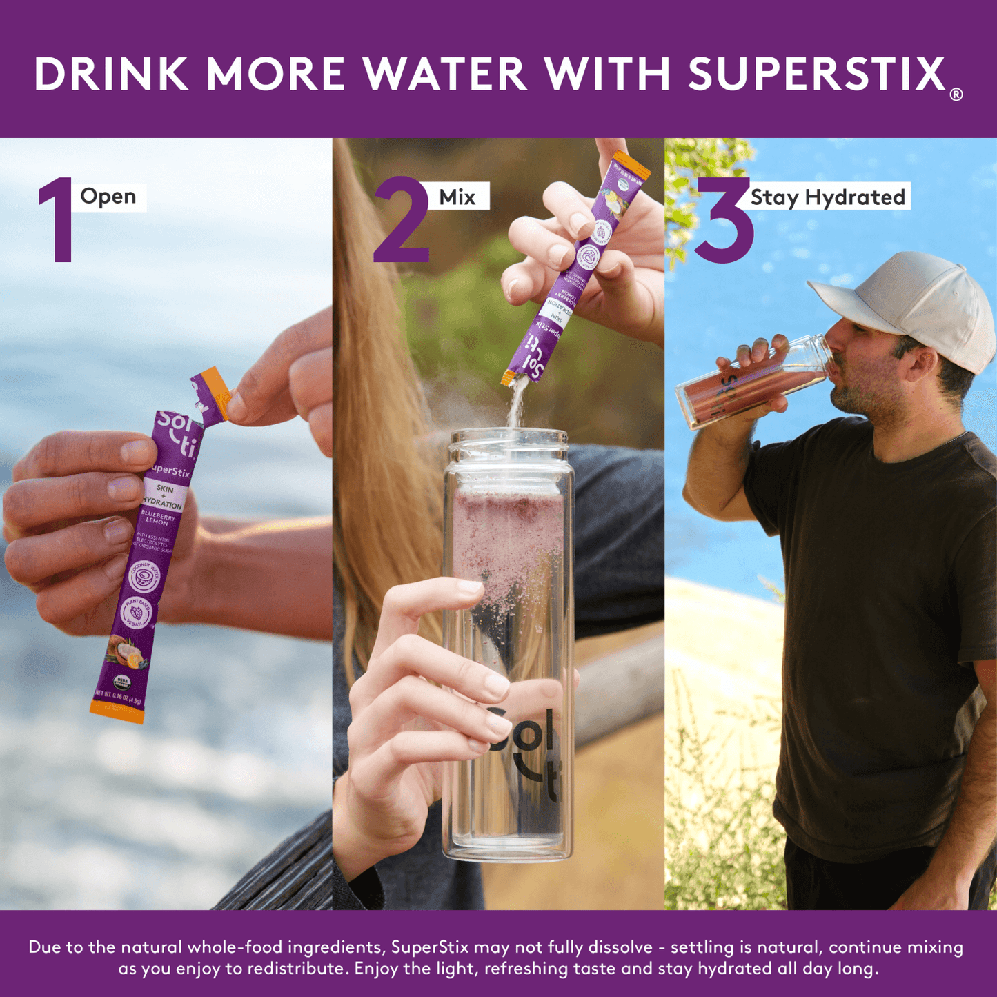 Blueberry Lemon SuperStix® (SKIN + HYDRATION) 7ct