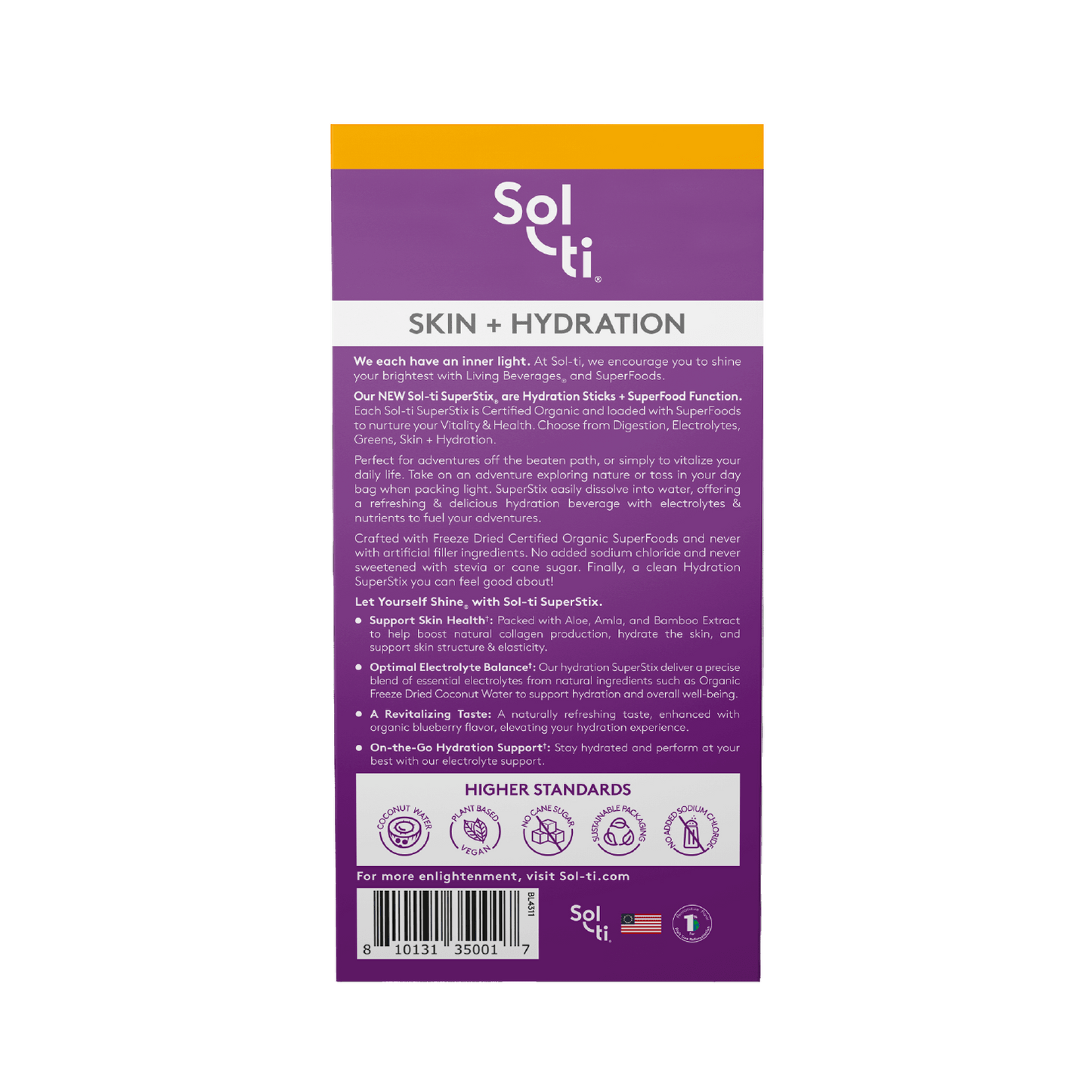 Blueberry Lemon SuperStix® (SKIN + HYDRATION) 7ct