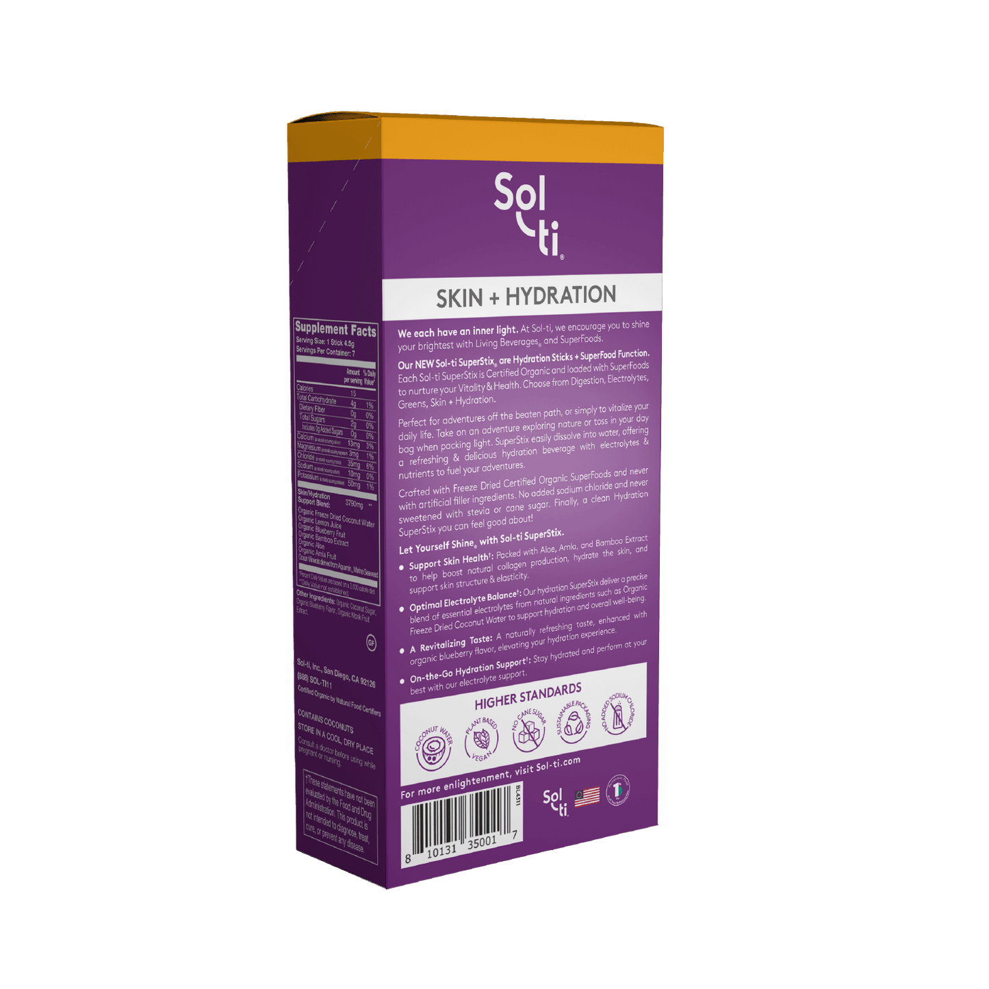 Blueberry Lemon SuperStix® (SKIN + HYDRATION) 7ct