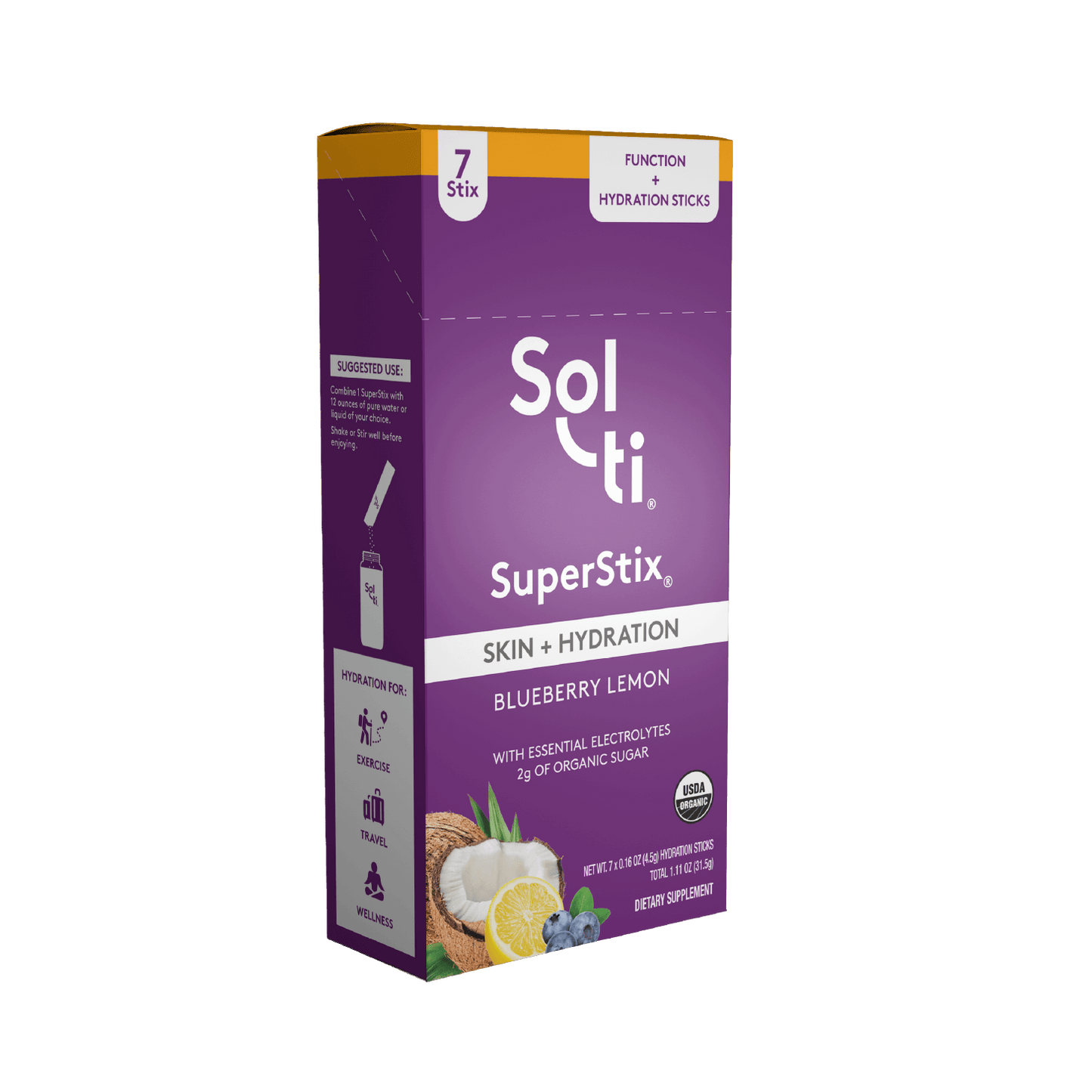 Blueberry Lemon SuperStix® (SKIN + HYDRATION) 7ct