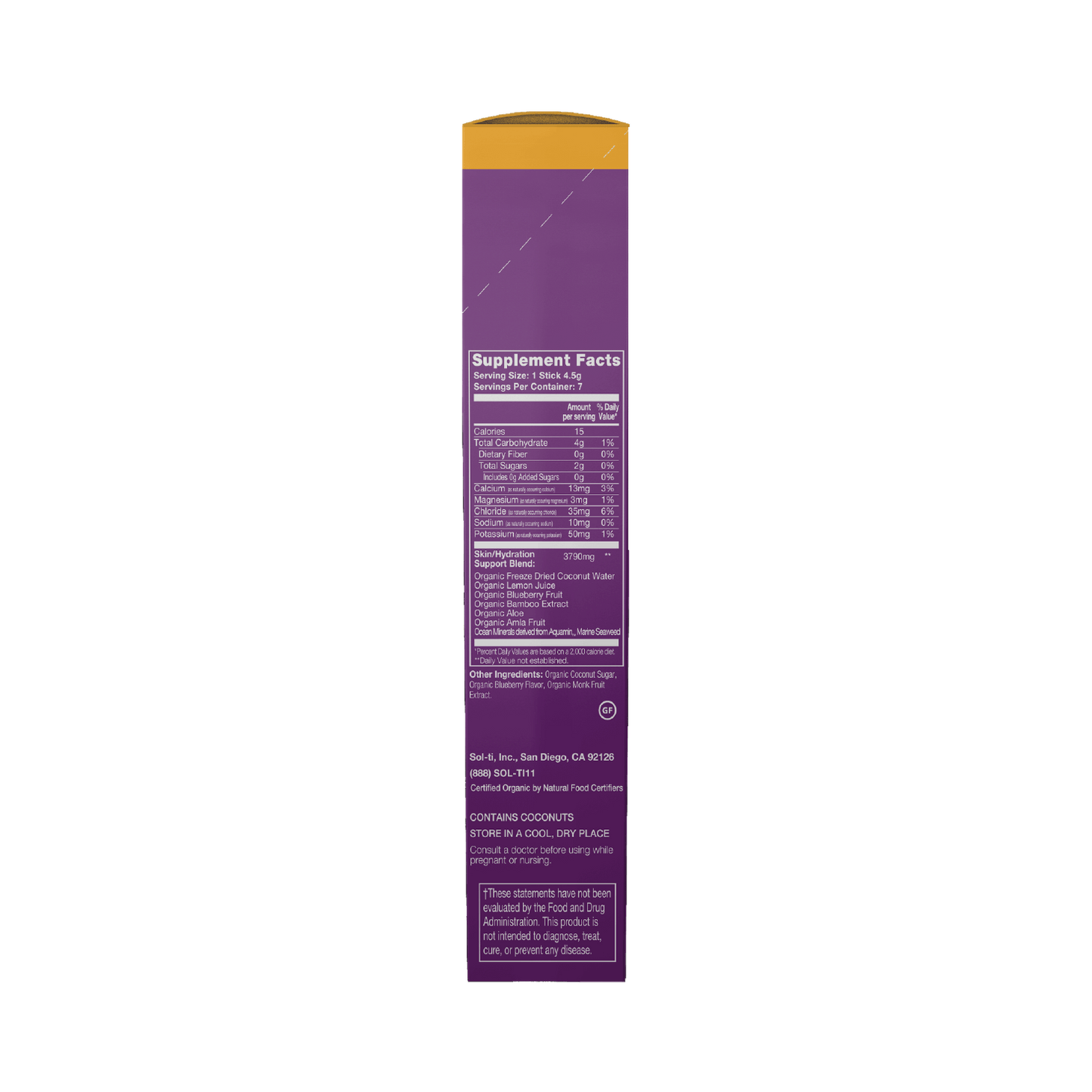 Blueberry Lemon SuperStix® (SKIN + HYDRATION) 7ct
