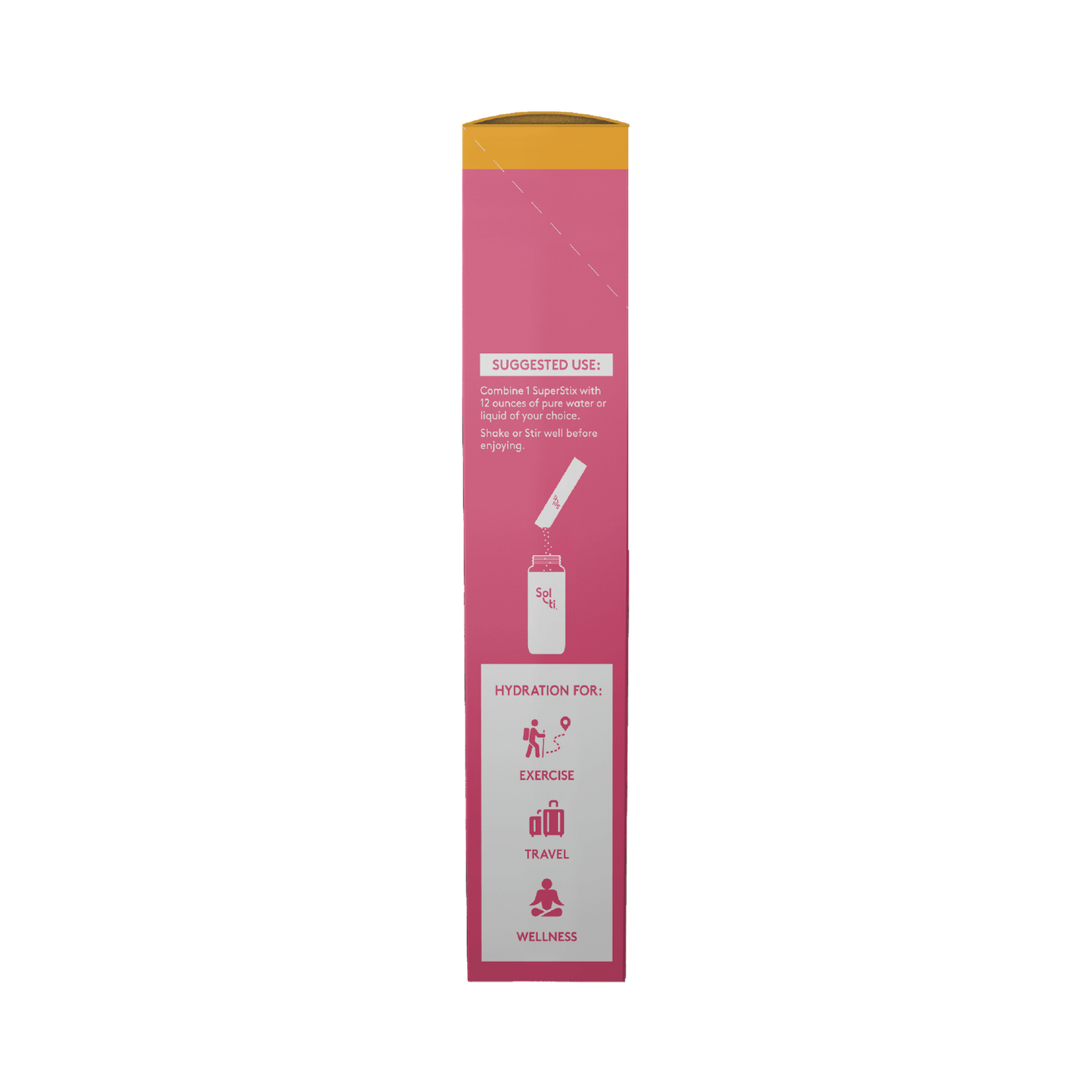 Dragon Fruit Lemon SuperStix® (DIGESTION + HYDRATION) 7ct