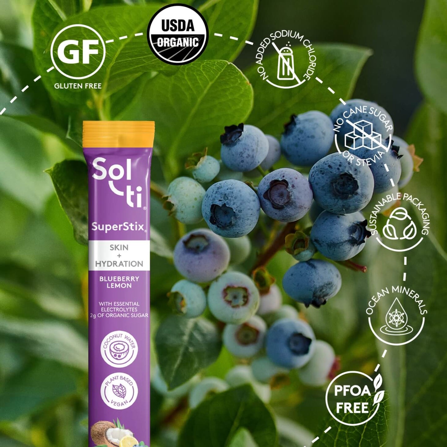 Blueberry Lemon SuperStix® (SKIN + HYDRATION) 7ct