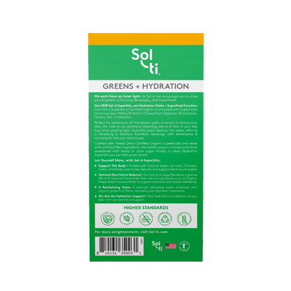 Chlorophyll Lemon SuperStix® (GREENS + HYDRATION) 7ct