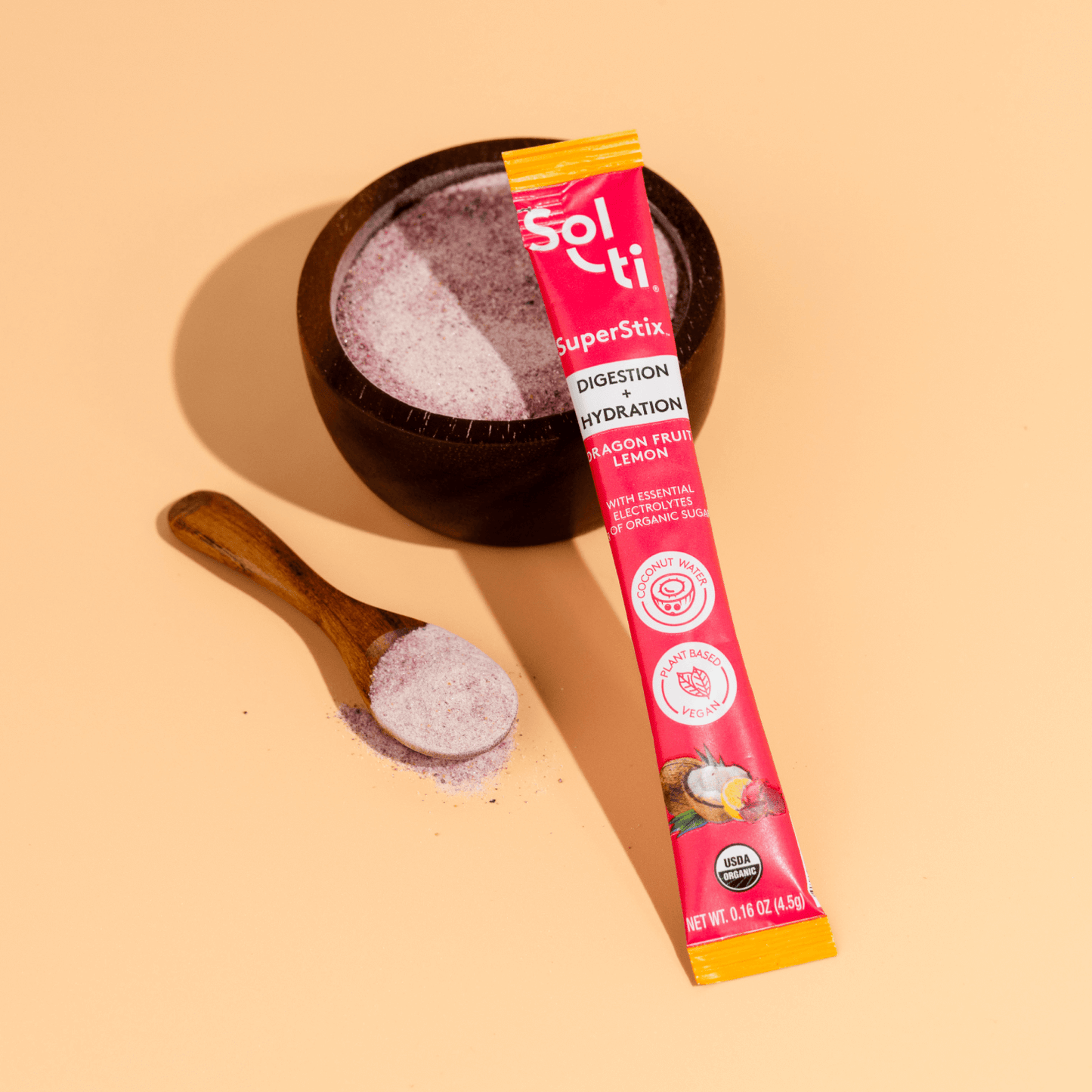 Dragon Fruit Lemon SuperStix® (DIGESTION + HYDRATION) 7ct