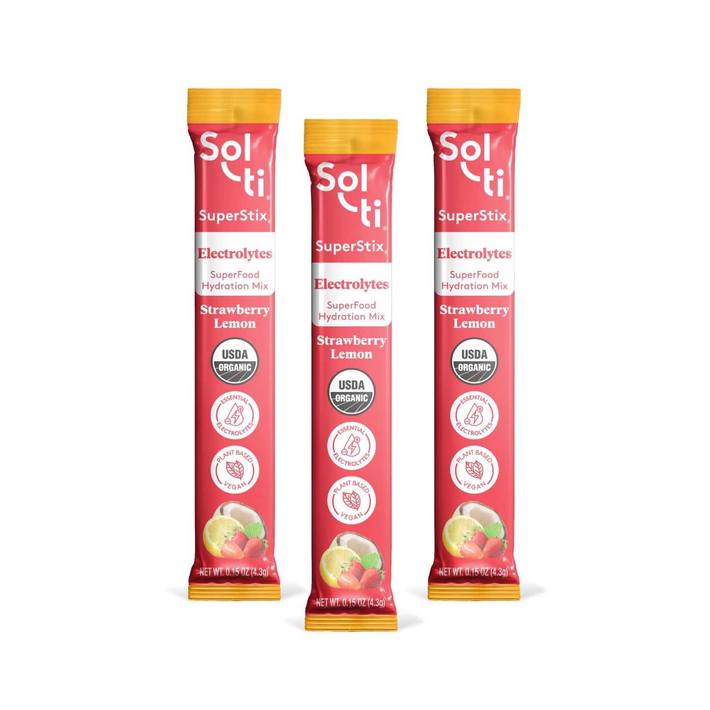 Strawberry Lemon SuperStix® (84 Pack - 12 x 7 Packs)