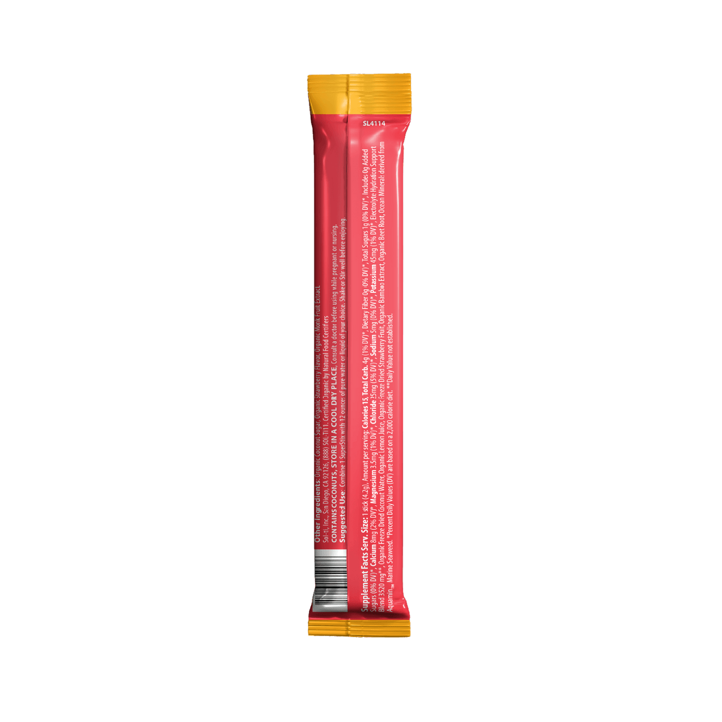 Strawberry Lemon SuperStix® (ELECTROLYTES + HYDRATION) 7ct