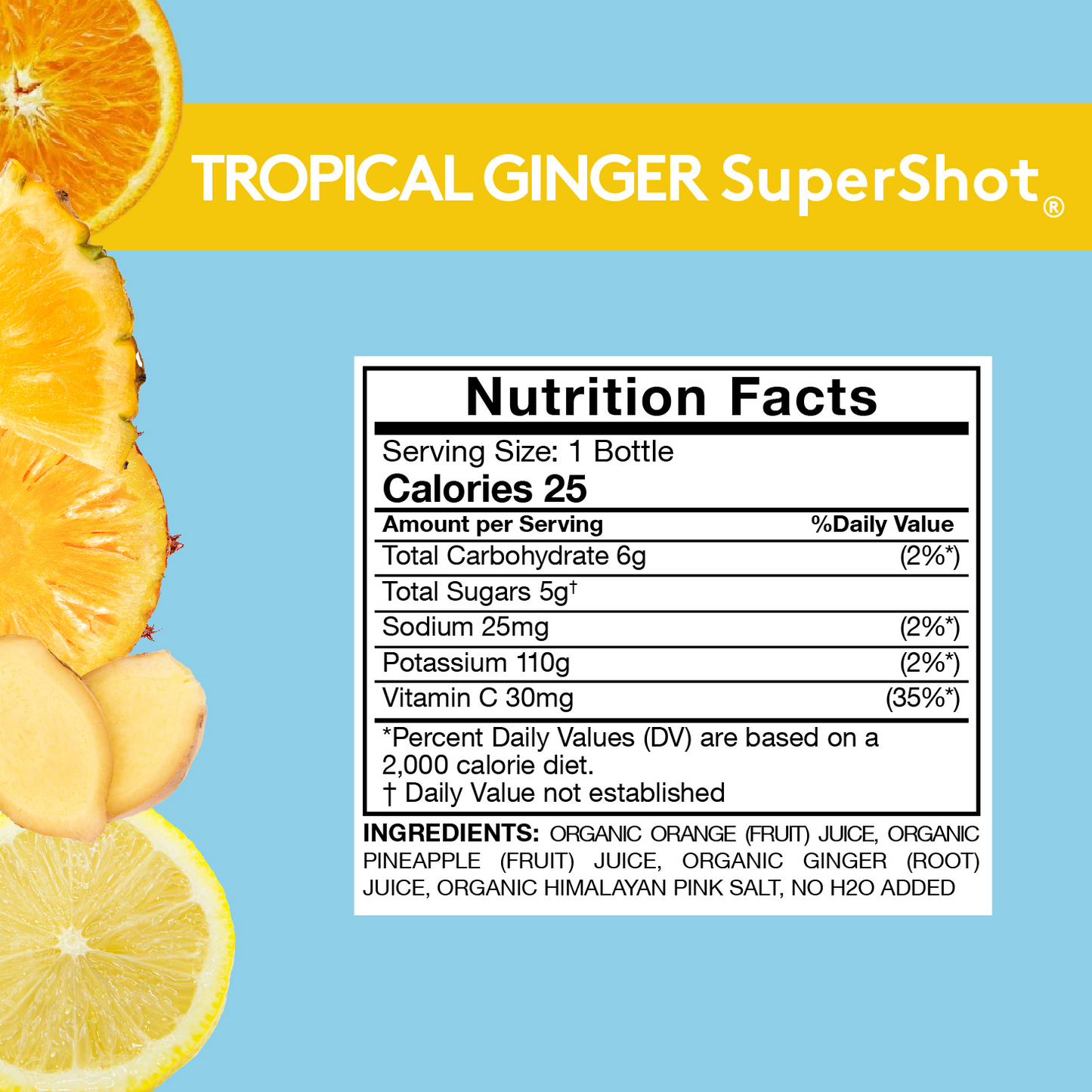 TROPICAL GINGER SuperShot®(12 PACK)