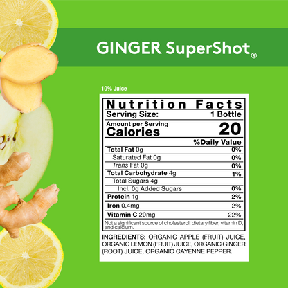 GINGER SuperShot®(12 PACK)